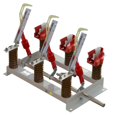 Chave seccionadora tripolar modelo SR Sarel de abertura rotativa — seccionamento compacto para painéis de média tensão