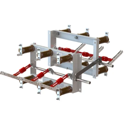 Sistema de chaves seccionadoras back-to-back Sarel — conjunto duplo montado em fábrica para proteção bidirecional em cubículos de média tensão