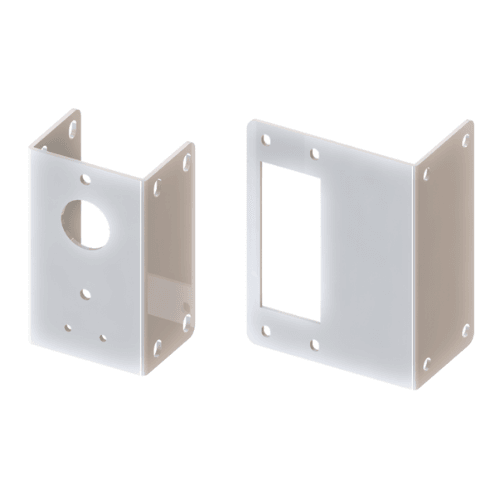 Suporte de fixação SSC e SSP Sarel — suporte para comando rotativo de chaves seccionadoras